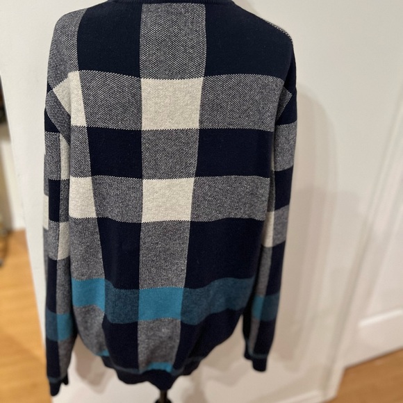 Farah men plaid sweater, size XL - Picture 4 of 7